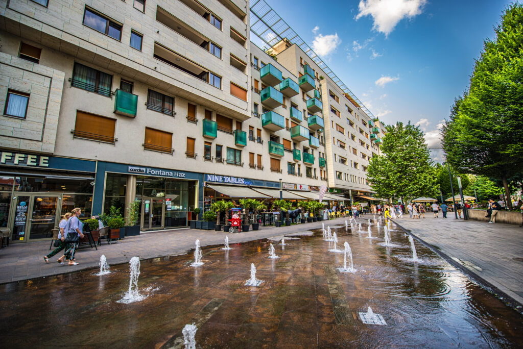 Corvin promenade christmas market